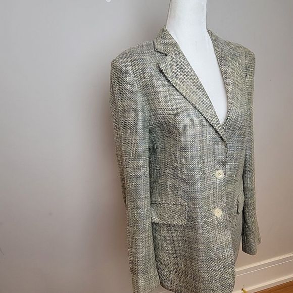 Vintiage Mark ShaleTweed Blazer Size 8 Material: Cotton, Silk, and linen - Picture 8 of 11